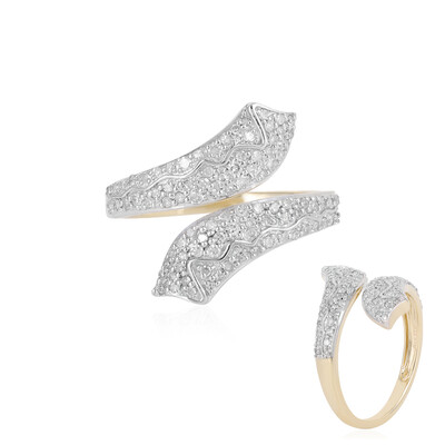 Anillo en oro con Diamante I2 (I)