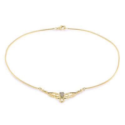 Collar en plata con Labradorita
