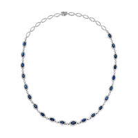 Collar en oro con Zafiro de Ceilán (CIRARI)