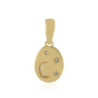 Colgante en plata con Diamante I2 (I)
