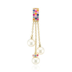 Colgante en oro con Perla de Akoya (Michelle Albala)