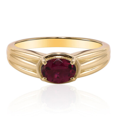 Anillo en oro con Rubelita (Tenner Diniz)