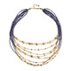 Collar en plata con Iolita (Riya)