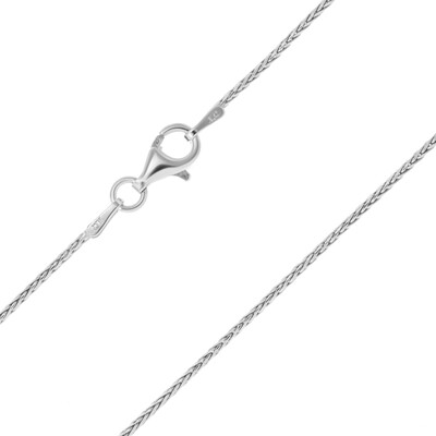 Cadena en plata