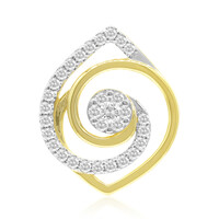Colgante en oro con Diamante SI1 (G)