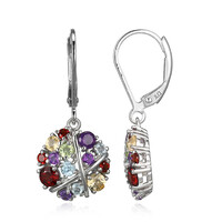 Pendientes en plata con Peridoto