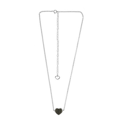 Collar en plata con Roble palustre (dagen)