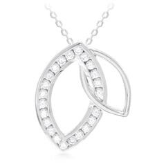 Collar en plata con Zircón