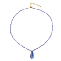 Collar en plata con Cianita