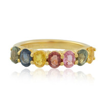 Anillo en plata con Zafiro