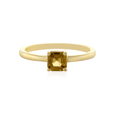 Anillo en plata con Turmalina neón de Nigeria