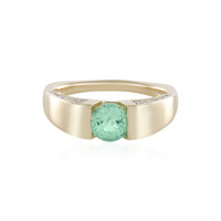 Anillo en oro con Esmeralda de Rusia (de Melo)