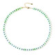 Collar en plata con Ópalo verde de Etiopia (Adela Silber)