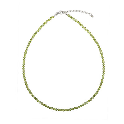 Collar en plata con Peridoto