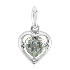 Colgante en plata con Amatista verde (Remy Rotenier)