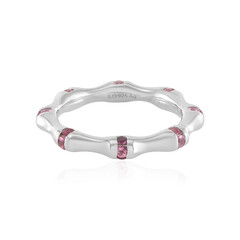 Anillo en plata con Turmalina rosa de Nigeria (de Melo)
