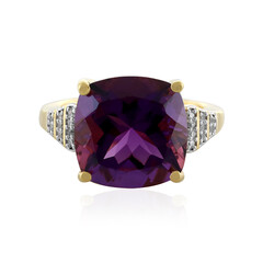 Anillo en plata con Amatista de Marruecos