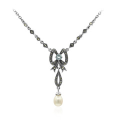 Collar en plata con Perla Freshwater