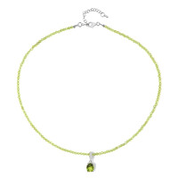 Collar en plata con Peridoto