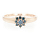 Anillo en plata con Diamante fantasía
