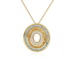Collar en plata con Zircón de Ratanak Kirí