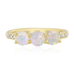 Anillo en plata con Ópalo de Welo