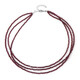 Collar en plata con Granate de Mozambique