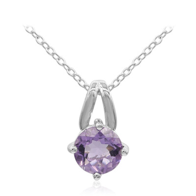 Collar en plata con Amatista