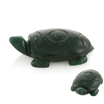Figura con Aventurina verde