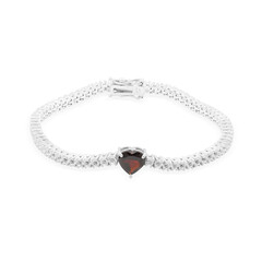 Brazalete en plata con Granate