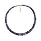 Collar en plata con Iolita