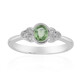 Anillo en plata con Zafiro verde de Tulear (Pallanova)