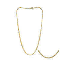 Collar en plata con Peridoto de Birmania