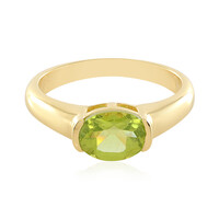 Anillo en plata con Peridoto