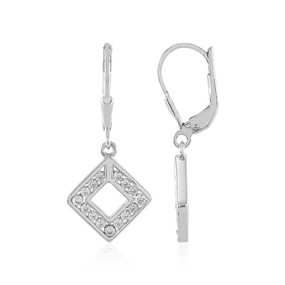 Pendientes en plata con Zircón