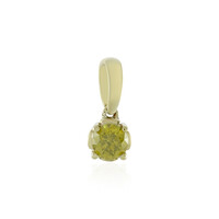 Colgante en oro con Diamante amarillo I4