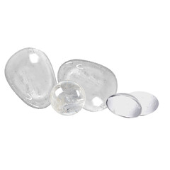 Accesorios para Wellness con Cuarzo blanco (Lapis Vitalis)