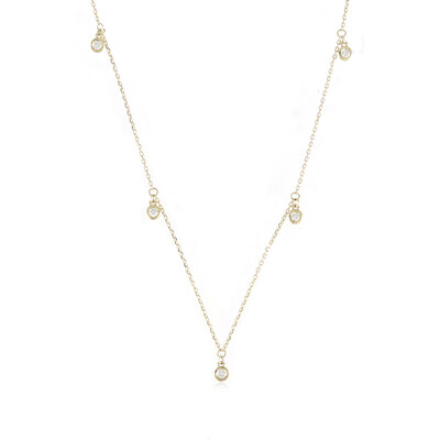 Collar en oro con Diamante FL (G) (de Melo)