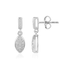 Pendientes en plata con Zircón