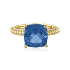 Anillo en plata con Fluorita de color cambiante