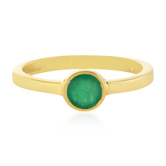 Anillo en plata con Esmeralda de Socoto