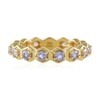 Anillo en plata con Tanzanita
