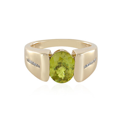 Anillo en oro con Esfena