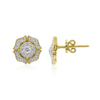 Pendientes en oro con Diamante IF (D)