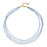 Collar en plata con Aguamarina