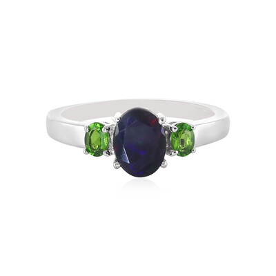 Anillo en plata con Ópalo de Mezezo