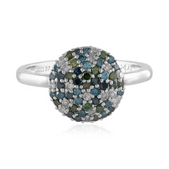 Anillo en oro con Diamante verde I2 (KM by Juwelo)