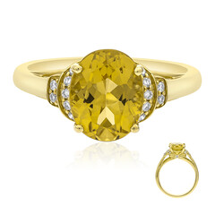 Anillo en oro con Berilo imperial (AMAYANI)