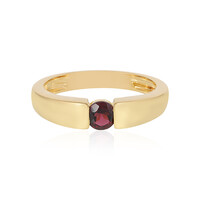 Anillo en plata con Rodolita frambuesa