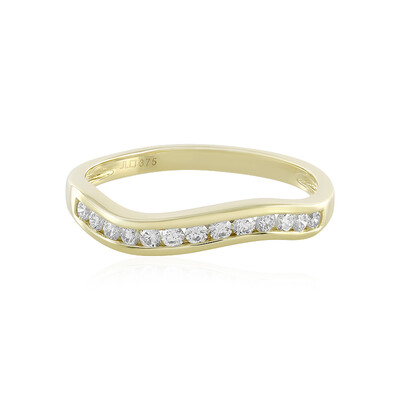 Anillo en oro con Diamante limpio a lupa F (LUCENT DIAMONDS)